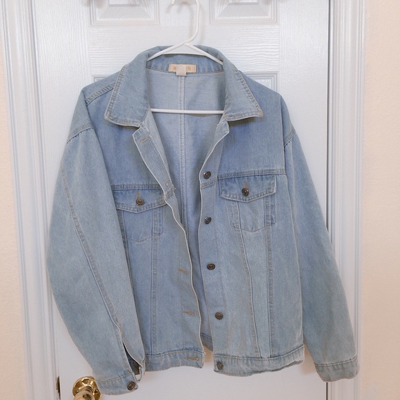 Oversized Jean Jacket - Picture 1 of 3